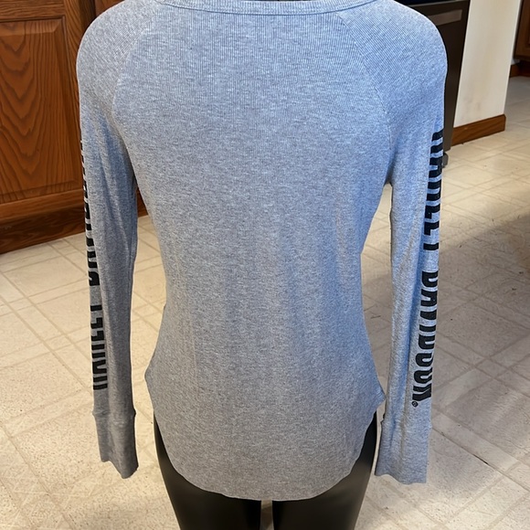 Harley Davidson women’s ribbed long sleeve. Size medium. - Picture 4 of 6